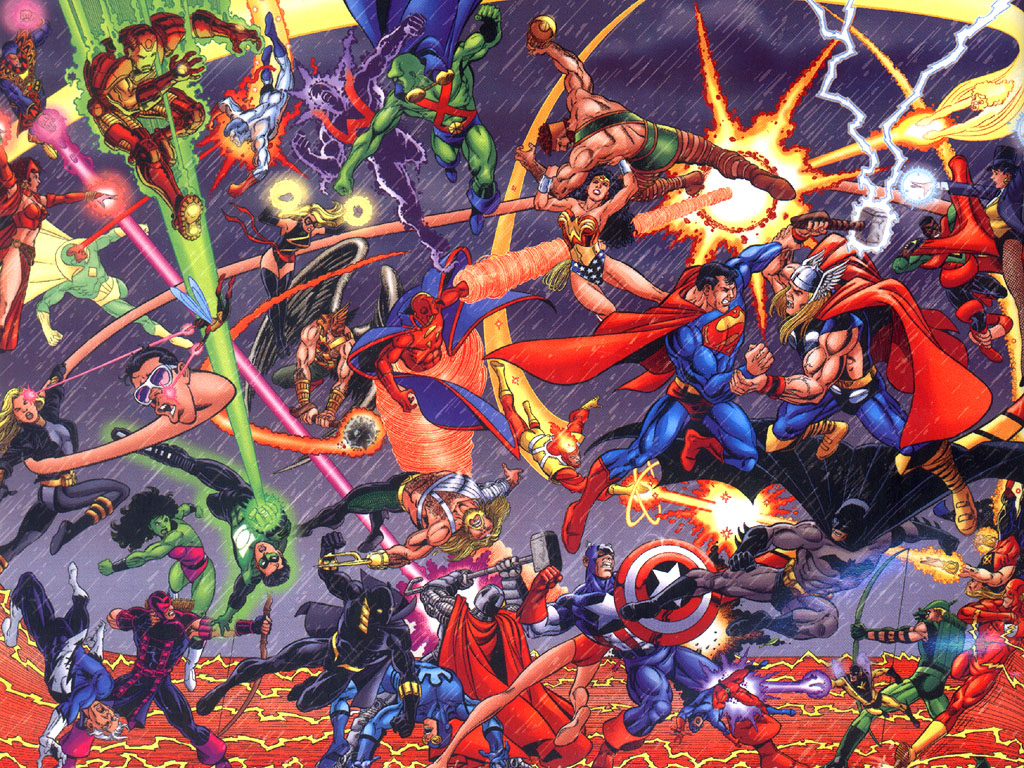 Justice League Vs Avengers Wallpaper